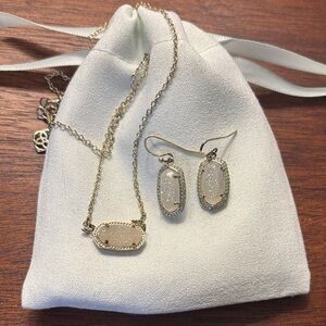 Kendra Scott Necklace and Earring Set